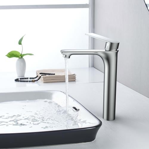 خلاط مغسلة نحاس طويل إيطالي ماركة DOOX كروم