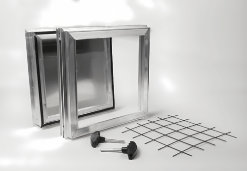 غطاء غرفة تفتيش ألمنيوم مقاس مترxمتر ماركة AUSHEN