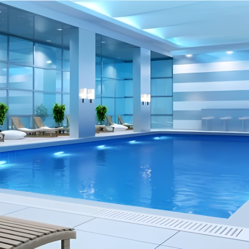 مجرى تصريف مياه المنيوم 3مترx10سم ماركة AUSHIN