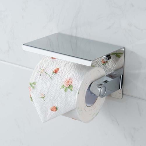 حامل مناديل مفرد كروم