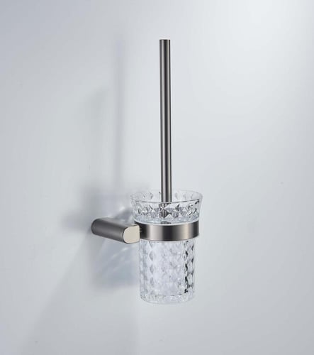 طقم اكسسوارات حمام رصاصي 6 قطع ماركة AUSHEN - متان...