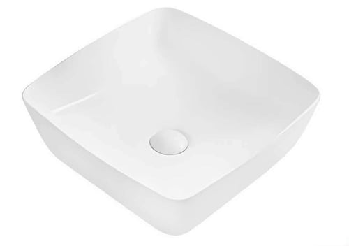 حوض مغسلة خارجي أبيض 42x42 مربع - جودة ومتانة تدوم...