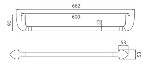 طقم اكسسوارات حمام رصاصي 6 قطع ماركة AUSHEN - متان...