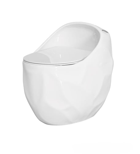 كرسي حمام أفرنجي دفع وشفط مقاس 30سم