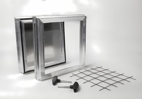 غطاء غرفة تفتيش المنيوم مقاس 70x70 ماركة AUSHEN