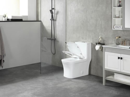 كرسي حمام أفرنجي دفع وشفط مقاس 25سم