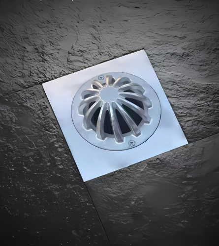 صفاية سطح قبة 15سم x 15سم المنيوم مقاوم للصدأ والت...