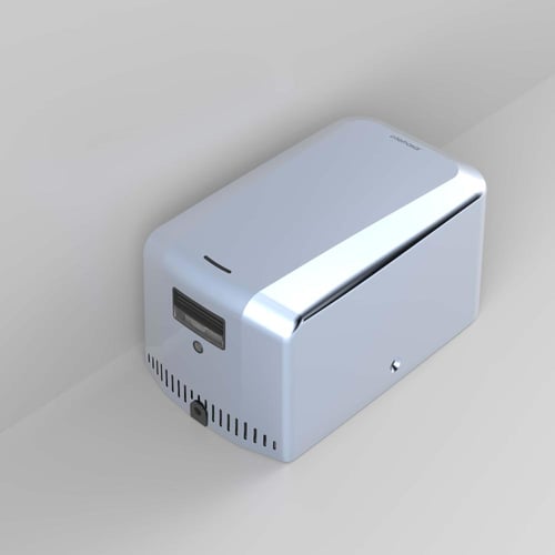 مجفف يد اتوماتيكي ستانل ستيل حادر بارد مع فلتر ضد...