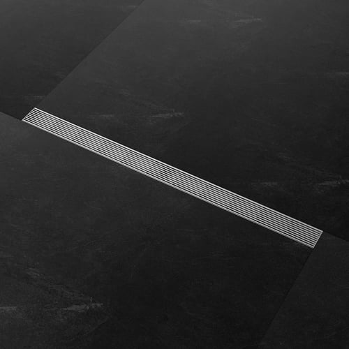 مجرى تصريف مقاس 50سم x 15سم ستانل ستيل بالكامل فتح...