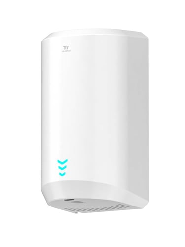 مجفف يد اتوماتيكي ابيض حادر بارد مع فلتر ضد البكتي...