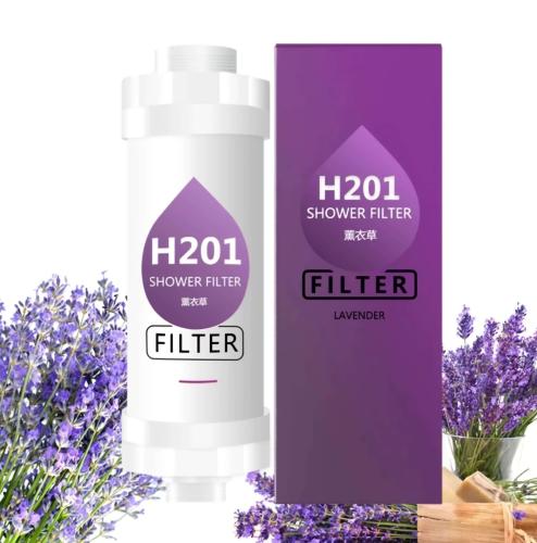 فلتر استحمام برائحة لافندر معزز بالفيتامينات