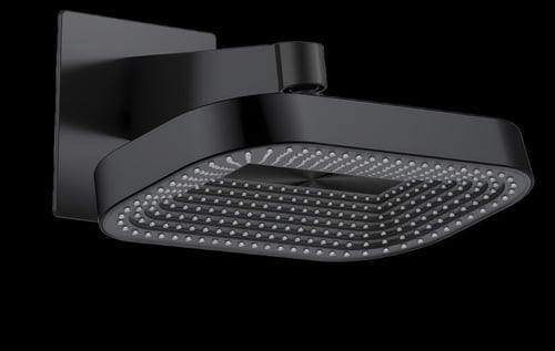 راس دش جداري مربع بنظام شلال مياة مطري عالي الظغط