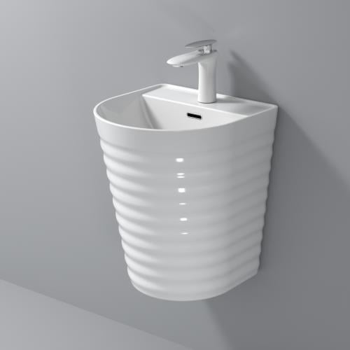 مغسلة معلقة جداري 45سم ماركة AUSHEN