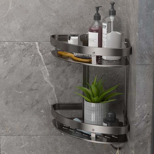 استاند زاوية دبل المنيوم مقاوم للصدا اللون اسود