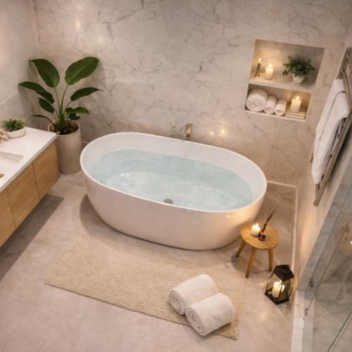 بانيو أكريليك نقي خمس طبقات 170x85 ماركة ZINTIH