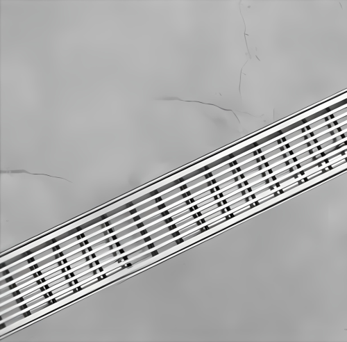مجرى تصريف مياه المنيوم 100سمx10سم ماركة AUSHIN