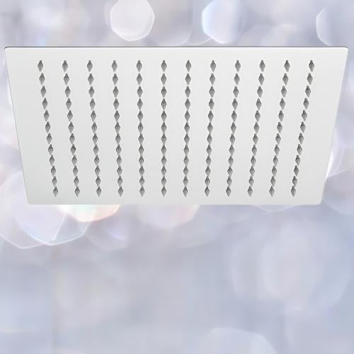 طاسة دش مطري مربع 30x30 لون كروم