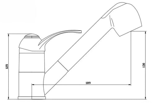 خلاط مطبخ ارضي حار بارد ماركة ZINTH