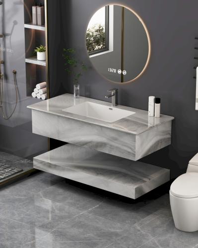 مغسلة ديكور رخام حجر طبيعي حوضين قص ليزر 100*50 لو...