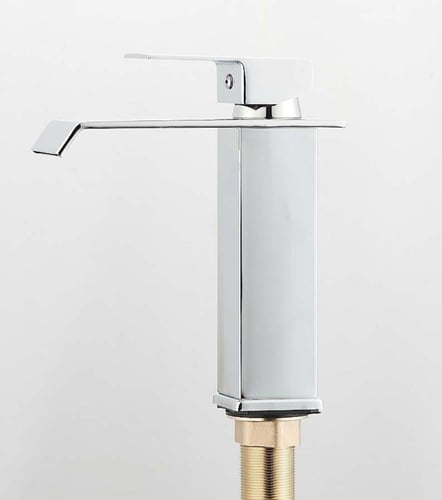 خلاط مغسلة ستانلس ستيل بنظام شلال مياه