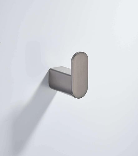 طقم اكسسوارات حمام رصاصي 6 قطع ماركة AUSHEN - متان...