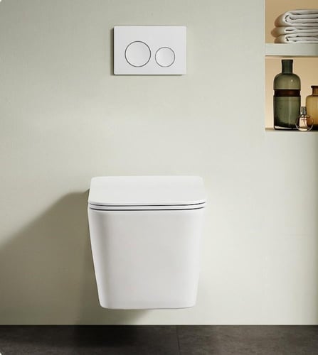 كرسي حمام معلق مقاس 18سم ماركة AUSHEN