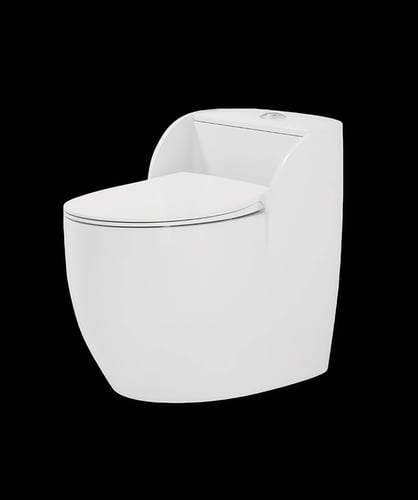 كرسي حمام أفرنجي دفع وشفط مقاس 30سم