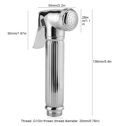 شطاف نحاس إيطالي لون كروم ماركة DOOX