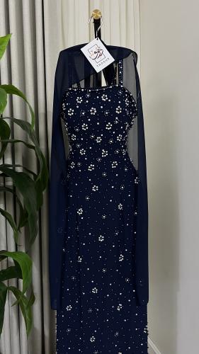 فستان ريناد متوفر بــ ثلاثه الوان