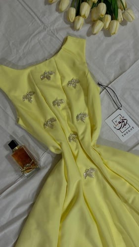 فستان شهد متوفر بـــ5 الوان