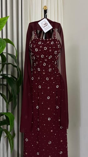 فستان ريناد متوفر بــ ثلاثه الوان