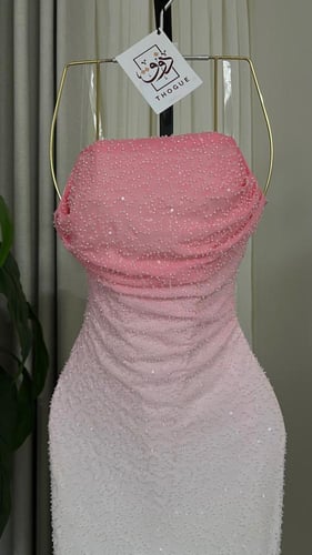 فستان مناهل متوفر بــ لونين