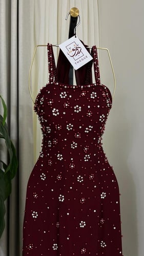 فستان ريناد متوفر بــ ثلاثه الوان