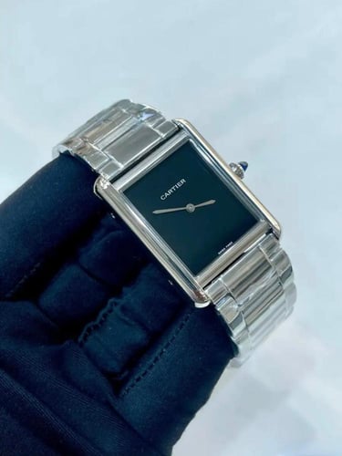 ساعة كارتير تانك رجالية أخضر