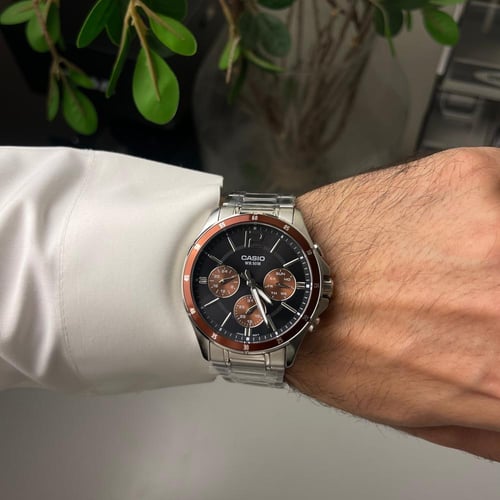 ساعة كاسيو MTP-1374D-5AVDF