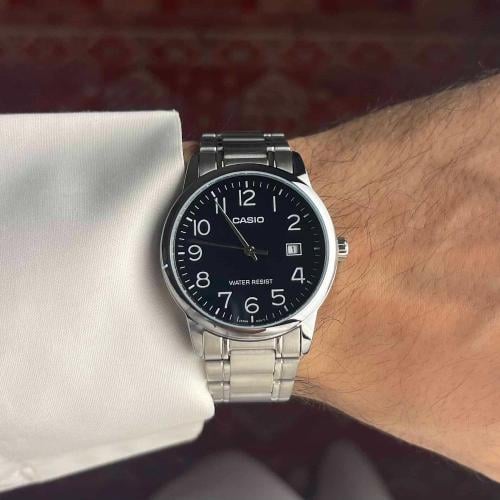 ساعة كاسيو من طراز -MTP-V002D-1B