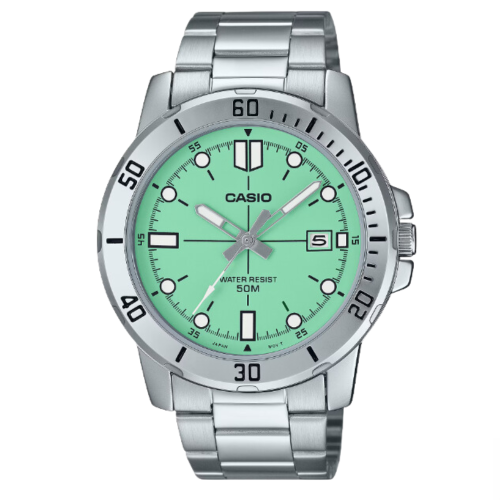 ساعة Casio الرجالية الطراز MTP-VD01D-3E1V