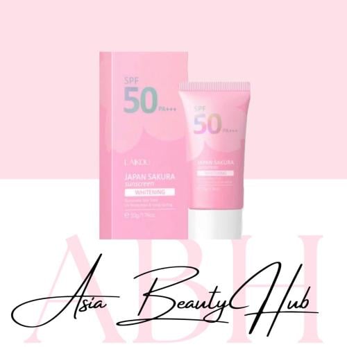 Japan sakura sunscreen