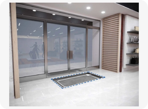 نظام منع السرقة المخفي تحت الأرضيات Floor-Max AM