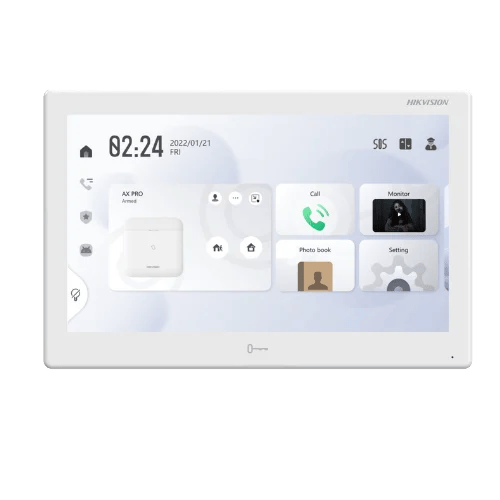 شاشة انتركم داخلية ذكية Hikvision DS-KH9510-WTE1(B...