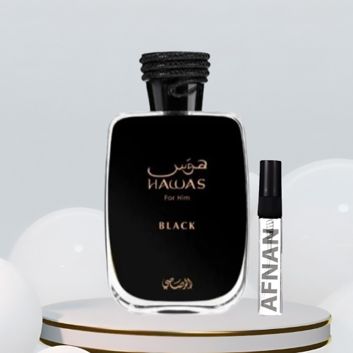 عينة عطر الرصاصي هوس بلاك او دو بارفيوم