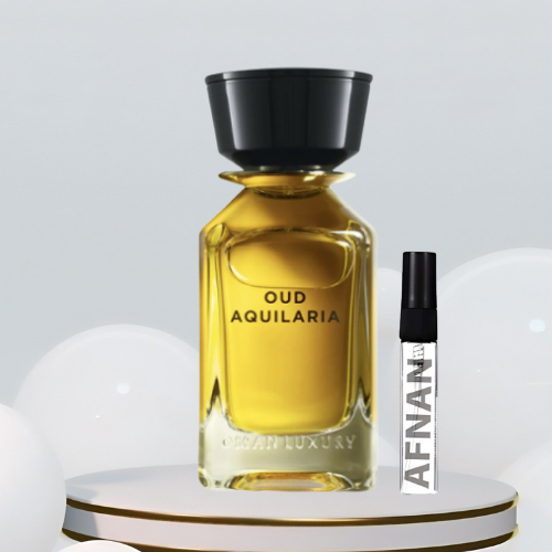 عينة عطر عمان لكجري عود اكواليريا او دو بارفيوم