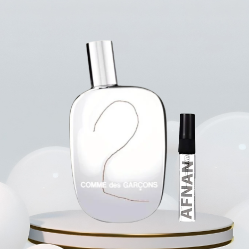 عينة عطر كوم دي غارسون 2 الفضي او دو بارفيوم