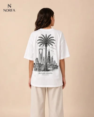 تيشيرت اليوم الوطني السعودي 96 من نورڤا