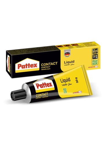 Liquid glue Batix, press-fixed, yellow color, 50 grams