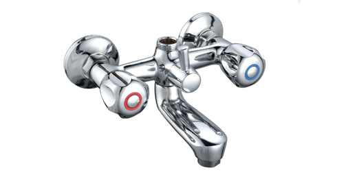 Normal shower mixer chrome Drops