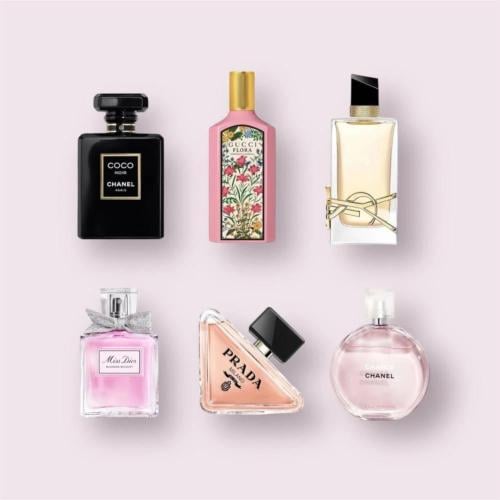 6 عطور الحجم الكبير