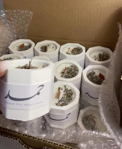 12 Lavender candles