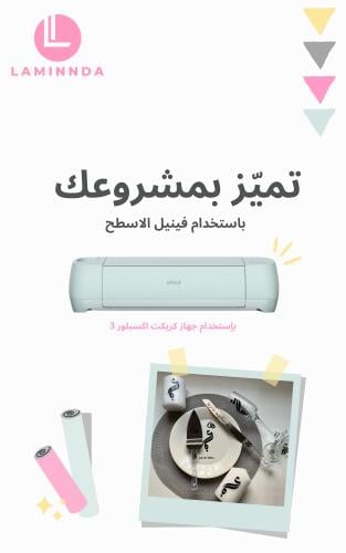 تميّز بمشروعك باستخدام فينيل الاسطح - كتاب رقمي