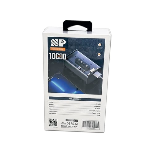 باور بانك تايب سي 10000ملي امبير بمدخل USB و مدخل...
